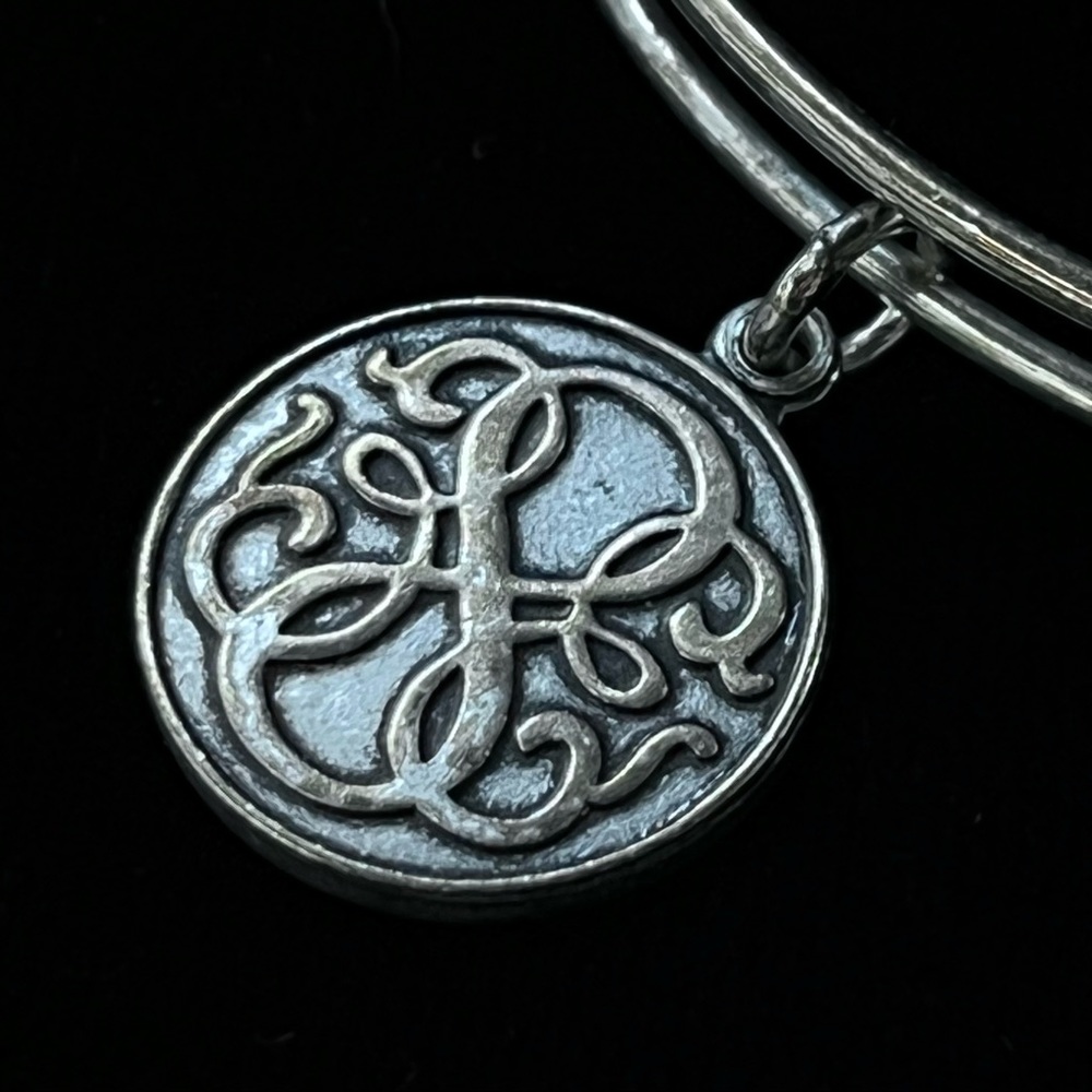 Alex & Ani Silvertone Infinity Bracelet